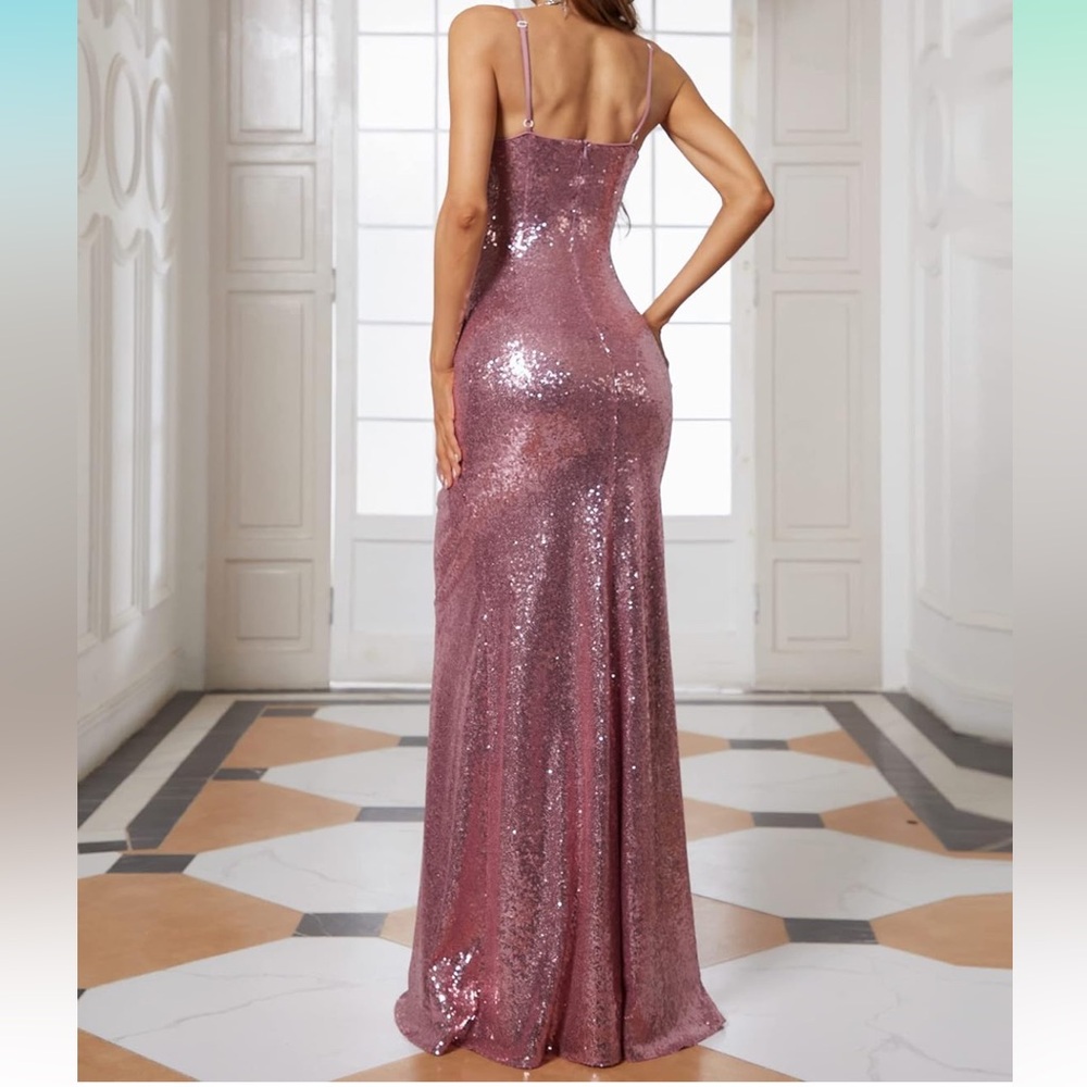 💕 PINK SEQUIN DRESS 👗